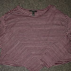Forever 21 long sleeve crop top